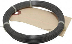 Value Collection - 1 Gage, 0.01 Inch Diameter x 937 Ft. Long, High Carbon Steel, Tempered Music Wire Coil - ASTM A228, 1/4 Lb. Shipping Weight - Americas Industrial Supply