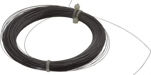 Value Collection - 3 Gage, 0.012 Inch Diameter x 651 Ft. Long, High Carbon Steel, Tempered Music Wire Coil - ASTM A228, 1/4 Lb. Shipping Weight - Americas Industrial Supply