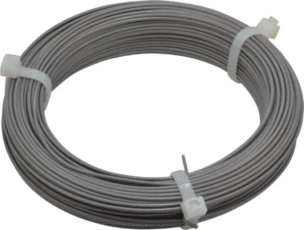 Value Collection - 24 Gage, 0.055 Inch Diameter x 124 Ft. Long, 302/304 Music Wire Coil - ASTM A580, 1 Lb. Shipping Weight - Americas Industrial Supply