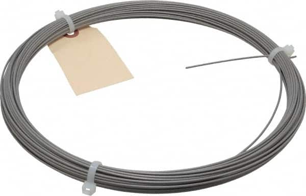 Value Collection - 26 Gage, 1/16 Inch Diameter x 95 Ft. Long, 302/304 Music Wire Coil - ASTM A580, 1 Lb. Shipping Weight - Americas Industrial Supply