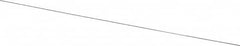 Value Collection - 16 Gage, 0.037 Inch Diameter x 1 Ft. Long, High Carbon Steel, Cut and Straightened Music Wire - ASTM A228 - Americas Industrial Supply