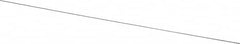 Value Collection - 17 Gage, 0.039 Inch Diameter x 1 Ft. Long, High Carbon Steel, Cut and Straightened Music Wire - ASTM A228 - Americas Industrial Supply