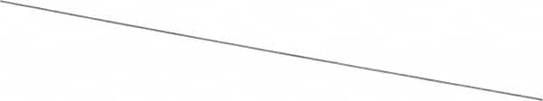 Value Collection - 20 Gage, 0.045 Inch Diameter x 1 Ft. Long, High Carbon Steel, Cut and Straightened Music Wire - ASTM A228 - Americas Industrial Supply