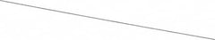 Value Collection - 20 Gage, 0.045 Inch Diameter x 1 Ft. Long, High Carbon Steel, Cut and Straightened Music Wire - ASTM A228 - Americas Industrial Supply