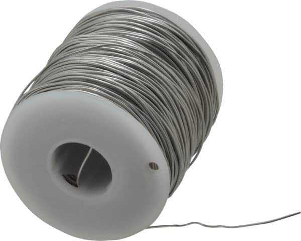 Value Collection - 20 Gage, 0.0319 Inch Diameter x 269 Ft. Long, Soft Aluminum Wire - Alloy 1100, ASTM B211, 1/4 Lbs. Shipping Weight - Americas Industrial Supply