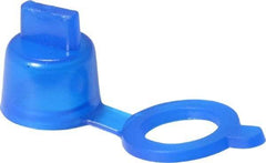 Caplugs - Grease Fitting Cap - Blue, 100 Pieces - Americas Industrial Supply