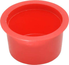 Caplugs - Press Fit Plug - 1 NPT" OD, Polyethylene, Red - Americas Industrial Supply
