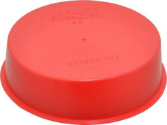 Caplugs - Press Fit Plug - 2-1/2 NPT" OD, Polyethylene, Red - Americas Industrial Supply