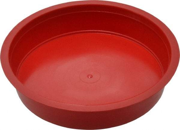 Caplugs - 4 NPT ID, Press Fit Cap - Polyethylene, Red - Americas Industrial Supply