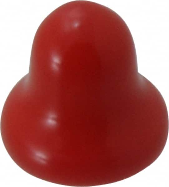 Caplugs - Flexible Push-In Plug - 5/16" OD, Vinyl, Red - Americas Industrial Supply
