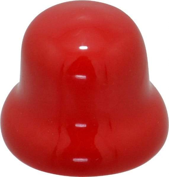 Caplugs - Flexible Push-In Plug - 5/8" OD, Vinyl, Red - Americas Industrial Supply