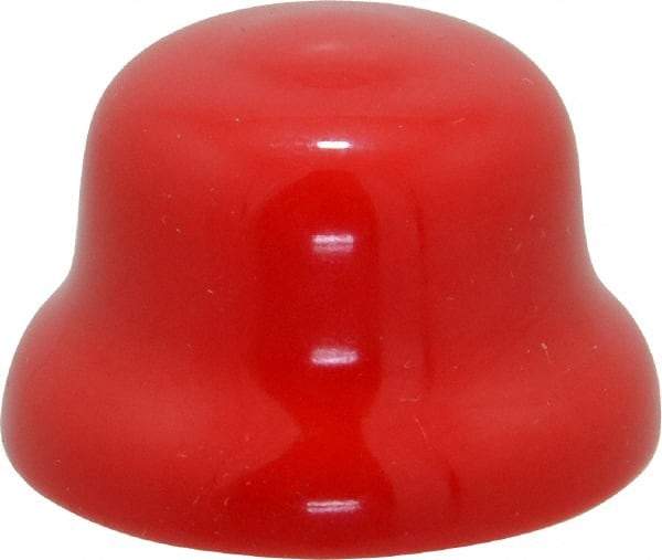 Caplugs - Flexible Push-In Plug - 3/4" OD, Vinyl, Red - Americas Industrial Supply