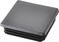 Caplugs - Square Head Plug - 2" OD, Polyethylene, Black - Americas Industrial Supply