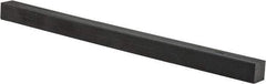 Made in USA - 1 Ft. Long x 3/4 Inch Wide x 3/4 Inch High, Polyurethane, Square Plastic Bar - Black, 80A Hardness, +/- 0.015 Tolerance - Americas Industrial Supply