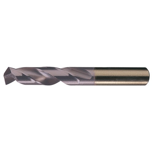 1/4-E RHS / RHC HSS-CO 8% (M42) 135 Degree Split Point Heavy Duty Cobalt Screw Machine Drill - TiAlN - Exact Industrial Supply