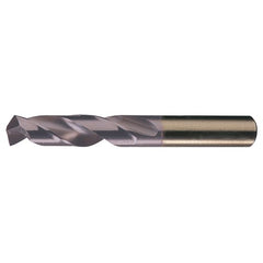 5/16 RHS / RHC HSS-CO 8% (M42) 135 Degree Split Point Heavy Duty Cobalt Screw Machine Drill - TiAlN - Exact Industrial Supply