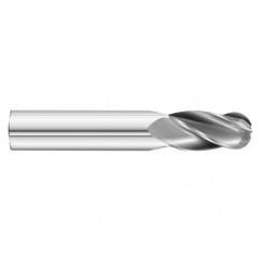 1/4 x 2 x 4-1/2 4 Flute Ball Nose  End Mill- Series 3200SD - Americas Industrial Supply