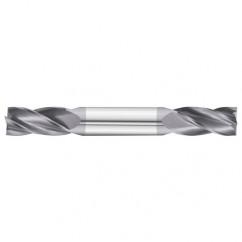 5/32 Dia. x 3 Overall Length 4-Flute Square End Solid Carbide SE End Mill-Round Shank-Center Cut-TiAlN - Americas Industrial Supply