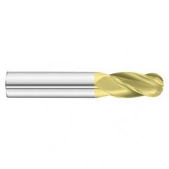 13/64 x 5/8 x 2-1/2 4 Flute Ball Nose  End Mill- Series 3200SD - Americas Industrial Supply