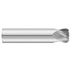 5/8 Dia. x 3-1/2 Overall Length 4-Flute .015 C/R Solid Carbide SE End Mill-Round Shank-Center Cut-Uncoated - Americas Industrial Supply