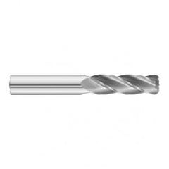 5/16 Dia. x 4 Overall Length 4-Flute .060 C/R Solid Carbide SE End Mill-Round Shank-Center Cut-Uncoated - Americas Industrial Supply