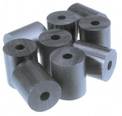 Made in USA - 2" Outside x 1" Inside Diam, 1-1/4" Long, Plastic Spring - 1,550 Lb at 1/8" Deflection, Urethane - Americas Industrial Supply