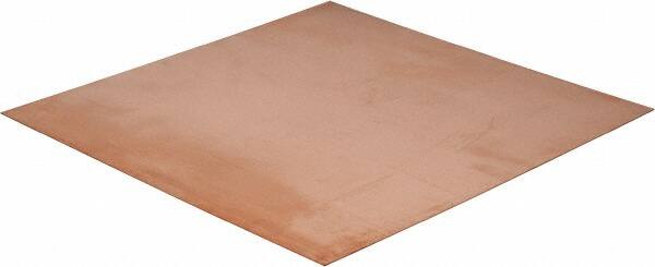 Value Collection - 0.032 Inch Thick x 12 Inch Square, Copper Sheet - Alloy 101 OFHC - Americas Industrial Supply