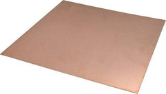 Value Collection - 0.027 Inch Thick x 12 Inch Square, Copper Sheet - Alloy 110 - Americas Industrial Supply