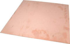 Value Collection - 0.032 Inch Thick x 12 Inch Square, Copper Sheet - Alloy 110 - Americas Industrial Supply