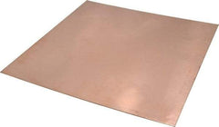 Value Collection - 0.043 Inch Thick x 12 Inch Square, Copper Sheet - Alloy 110 - Americas Industrial Supply