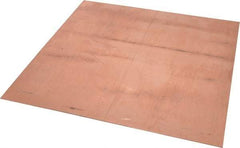 Value Collection - 0.05 Inch Thick x 12 Inch Square, Copper Sheet - Alloy 110 - Americas Industrial Supply