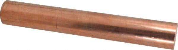 Value Collection - 1-3/4 Inch Diameter x 12 Inch Long, Copper Round Rod - Alloy 110 Copper - Americas Industrial Supply