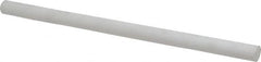 Made in USA - 1' Long, 5/8" Diam, PTFE (Mechanical Grade) Plastic Rod - +0.005 Tolerance - Americas Industrial Supply