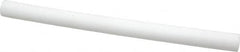 Made in USA - 1' Long, 7/8" Diam, PTFE (Mechanical Grade) Plastic Rod - +0.005 Tolerance - Americas Industrial Supply