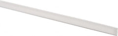 USA Sealing - 3' x 1/2" x 1/8" White PTFE (Virgin) Rectangular Bar - Americas Industrial Supply