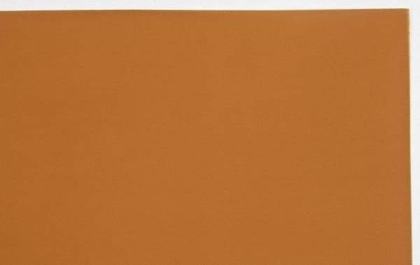 Made in USA - 1 Piece, 10" Wide x 20" Long Plastic Shim Stock Sheet - Tan, ±10% Tolerance - Americas Industrial Supply