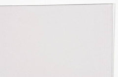 Made in USA - 1 Piece, 21" Wide x 51" Long Plastic Shim Stock Sheet - Clear (Color), ±10% Tolerance - Americas Industrial Supply