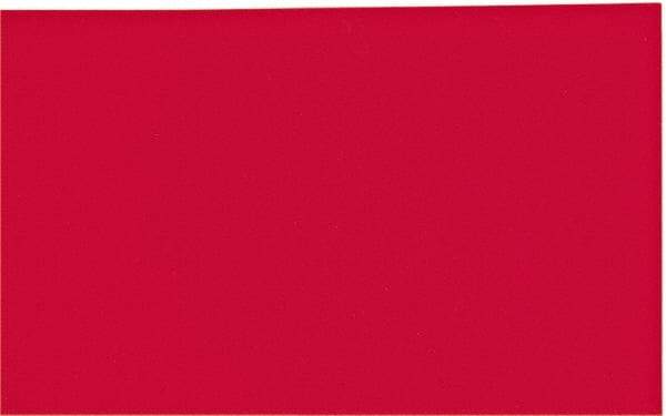 Made in USA - 1 Piece, 20" Wide x 20" Long Plastic Shim Stock Sheet - Red, ±10% Tolerance - Americas Industrial Supply