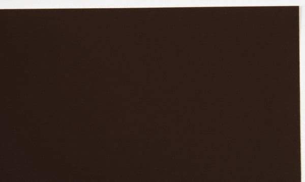 Made in USA - 1 Piece, 20" Wide x 20" Long Plastic Shim Stock Sheet - Brown, ±10% Tolerance - Americas Industrial Supply