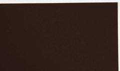 Made in USA - 1 Piece, 20" Wide x 20" Long Plastic Shim Stock Sheet - Brown, ±10% Tolerance - Americas Industrial Supply