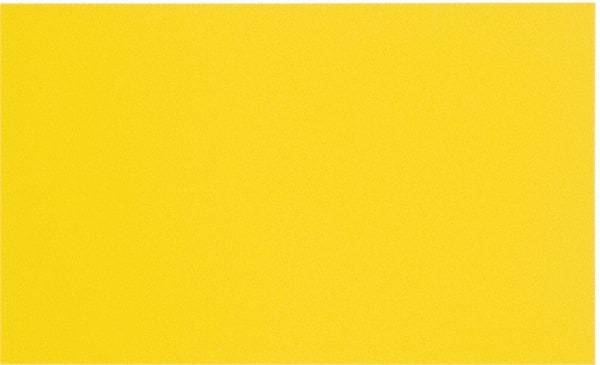 Made in USA - 1 Piece, 20" Wide x 20" Long Plastic Shim Stock Sheet - Yellow, ±10% Tolerance - Americas Industrial Supply