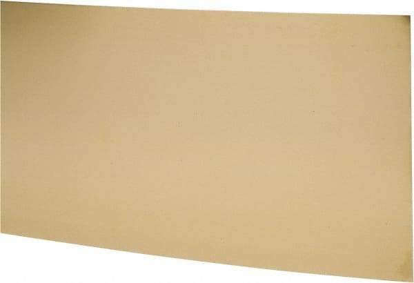 Made in USA - 2 Piece, 25 Inch Long x 6 Inch Wide x 0.012 Inch Thick, Shim Sheet Stock - Brass - Americas Industrial Supply