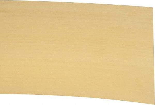 Made in USA - 2 Piece, 25 Inch Long x 6 Inch Wide x 0.015 Inch Thick, Shim Sheet Stock - Brass - Americas Industrial Supply