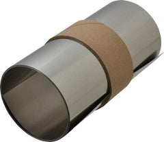 Made in USA - 1.25 m Long x 150 mm Wide x 0.3 mm Thick, Roll Shim Stock - Stainless Steel - Americas Industrial Supply