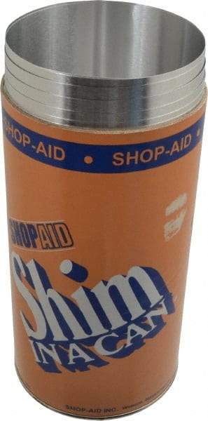 Made in USA - 100 Inch Long x 6 Inch Wide x 0.004 Inch Thick, Roll Shim Stock - Aluminum - Americas Industrial Supply