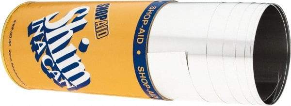 Made in USA - 100 Inch Long x 6 Inch Wide x 0.01 Inch Thick, Roll Shim Stock - Aluminum - Americas Industrial Supply