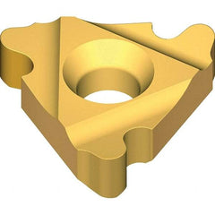 Vargus - 5IR0.625 Grade VKX, Internal RD Threading Insert - 4 TPI Int Pitch, TiN Finish, Carbide - Americas Industrial Supply