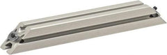 80/20 Inc. - 40mm Wide, Open Shelving Accessory/Component - Aluminum, Clear Anodized Finish, 320mm Long, Use with 4040 - Americas Industrial Supply