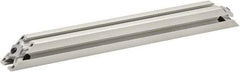 80/20 Inc. - 25mm Wide, Open Shelving Accessory/Component - Aluminum, Clear Anodized Finish, 320mm Long, Use with 3030 - Americas Industrial Supply
