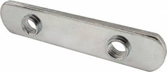 80/20 Inc. - 16mm Wide, Open Shelving Accessory/Component - Bright Zinc Finish, 75mm Long, Use with 40 Series - Americas Industrial Supply